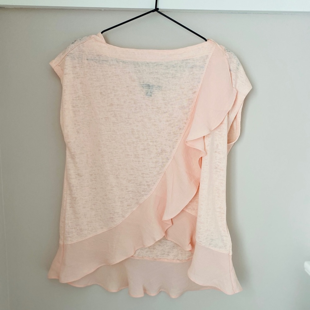 Pink Sheer Banana Republic Shirt